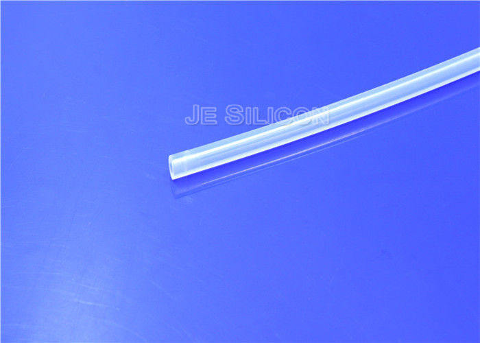 Thin Clear Soft Transparent Medical Grade Silicone Tubing Customized No Contamination